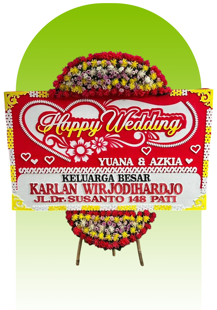 produk papan bunga januarka