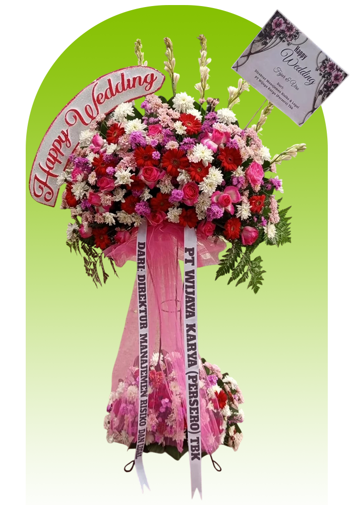 produk standing flower januarka